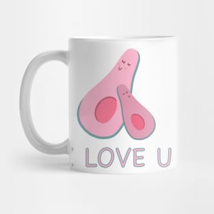 I love you Avocado Mug